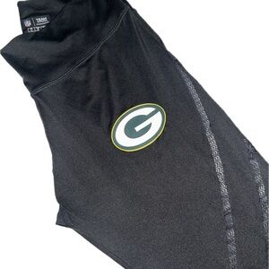 Green Bay Packers Black Yoga Pants